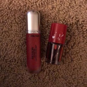 Lot of 2- Etude House Tint & Revlon Matte Lipcolor